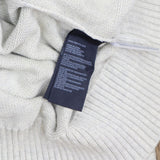 Tommy Hilfiger Mens Pullover High Neck Argyle Sweater Stone Brown L