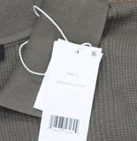 Vince Short Sleeve Variegated Texture Polo Shirt M03659768A Dome Green XL