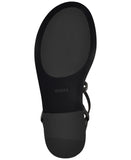 Guess Womens Grunge Gladiator Ornamented Flat Strappy Sandal GWGRUNGE Black 10M