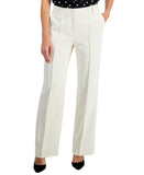Anne Klein Womens Mid Rise Pintucked Wide-Leg Pants 10895881 Anne White 16