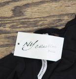 NY Collection Sleeveless Tie Waist Jumpsuit YQIU0004 Black PS