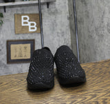 Kenneth Cole Reaction Womens Cameron Jewel Jogger Sneaker RLF1001SX Black 9M