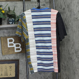 Dickies Womens Remanufactured Baggy Pocket Utility T-Shirt Blue Multi 3 XL