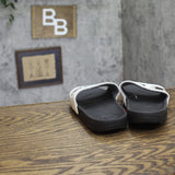 Champion Womens IPO Squish Slide Sandals 94425782 Black Multi / White 9M
