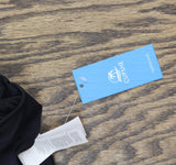 Cupshe Womens Plunge Paneling Cross Tie Back One Piece Swimsuit Black S