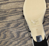 Calvin Klein Womens Jayla Sandal Block Heel KCJAYLA Black Multi 5M