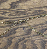 Boho Station Infinity Chain Link Beaded Necklace Gold Multi 36"