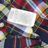 Polo Ralph Lauren Mens Classic Fit Button Up Down Shirt Red Plaid Multi M