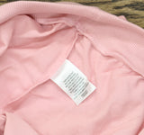 Alfred Dunner Classics S2 Teacups Short Sleeve Pullover Sweatshirt Pink XL