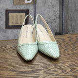 Karen Scott Womens Slingback Stilleto Heels 1673eb8441e7c3 Mint Green 6M