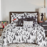 Levtex Home Merry & Bright Northern Star Quilt Set 3-Piece Black / White King