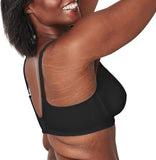 Playtex Womens 18 Hour Bounce Control Convertible Wirefree Bra 4699 Black 36C