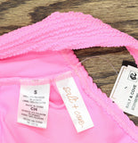 Salt + Cove Ribbed Scrunch One-Piece Swimsuit SC251007PO Malibu pink S