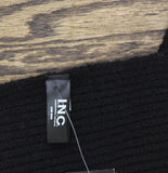 INC International Concepts Solid Studded Ribbed Muffler Scarf IN9542501 Black