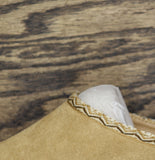 Bearpaw Navigate Open Toe Slide Platform Suede Sandals 1009137032 Iced Coffee 8M