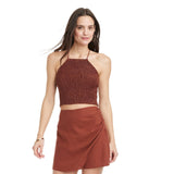 A New Day Womens Apron Tank Top 89948001 Brown XL