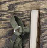 Teva Womens Original Universal Slim Lea Sport Sandal Burnt Olive Green 5M