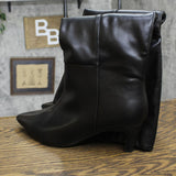 Universal Thread Kitten Heel Tall Dress Boots with Memory Foam Insole Black 11M