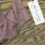 Ny Collection Womens Petite Space Dyed Studded Top PHAU0101 Mauve Pink PM