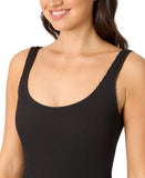 Salt + Cove Ribbed Scrunch One-Piece Swimsuit SC251007BO Black S
