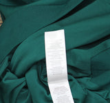 Adrianna By Adrianna Papell Knit Crepe Ruffled Mini Dress Dark Ivy Green 10