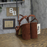 A New Day Womens Riah Platform Heels 88075197 Brown 11M