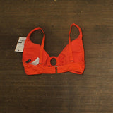 Lauren Ralph Lauren Macrame-Ring Bikini Top 20501142 Persimmon Orange 8