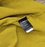 Tahari Asl Womens Sleeveless Sweater Knit Tank Top Ochre Green Yellow L