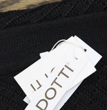Dotti Womens Crochet Side-Tie Cover-up Maxi Skirt 85273 Black L