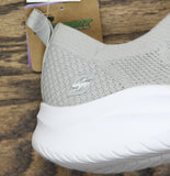 S Sport By Skechers Slip On Knit Memory Foam Gore Sneakers Light Gray 10M