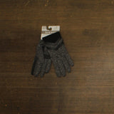 Isotoner Signature Womens Rib-Knit Fleece-Lined Gloves 515M2 Black Multi L/XL