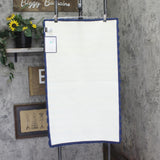 Charter Club Signature Bath Rug Mat Plush Anti-Microbial Navy Blue 21x34