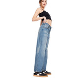 Wild Fable Womens Mid-Rise 90's Relaxed Jeans Tinted Medium Wash Blue 14