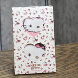 Hello Kitty Womens Valentine's Day Giftable 2pack Crew Socks Pink Multi 4-10
