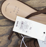 A New Day Womens Twiggy Multi Buckle Mini Heel Flats 94303758 Brown 7.5M