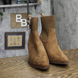 Universal Thread Womens Kinley Ankle Boots 88225814 Cognac Brown 7M