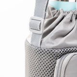 Travelon Intelligence Gogo Insulated Water Bottle Tote Graphite Gray One Size