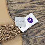 A New Day Womens Iliana Slide Sandals 87466820 Gold Yellow 6M