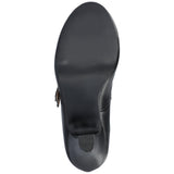 Journee Collection Womens Windy Round Toe Block Heel Mary Jane Pumps Black 7.5M