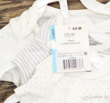 Little Me Baby Boys' Welcome to the World 3-Pack Bodysuit White Print 6 Months