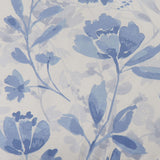IZOD 2-Piece Felicity Floral Cotton Reversible Comforter Set Blue Floral Twin