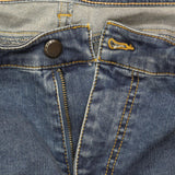 G By Giuliana Women G-Sculpt Skinny Ankle Jean with Buttons Malibu Wash Blue 18W