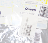 Sweet Home Collection Count Sheets Set with Pillow Cases Silver Gray Queen