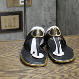 DKNY Women's Halcott Logo Sandals K4051669 Black 9.5M