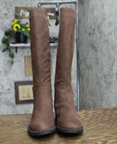 Gentle Souls by Kenneth Cole Women's Best Chelsea Tall Knee High Boot Brown 5M