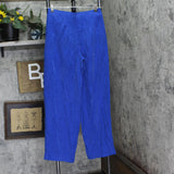 DKNY Womens Twill Tie-Front Pleate Lapis Blu 4 P4GKTX72 Lapis Blue 4