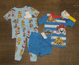 Paw Patrol 4-Pc Short-Sleeve Character Pajama Set Blue 2T