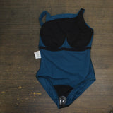 Miraclesuit Rock Solid Avra Underwire One-Piece Swimsuit Avra Blue Green 14