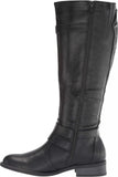White Mountain Loyal Tall Shaft Wide Calf Boots Wide Calf Shoes Black 6.5M-WC