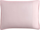 Poppy & Fritz Scrunch Stripe 2-Piece Pink Microfiber Twin Quilt Set Pink Twin